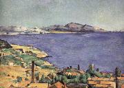 Paul Cezanne Gulf of Marseille 2 oil